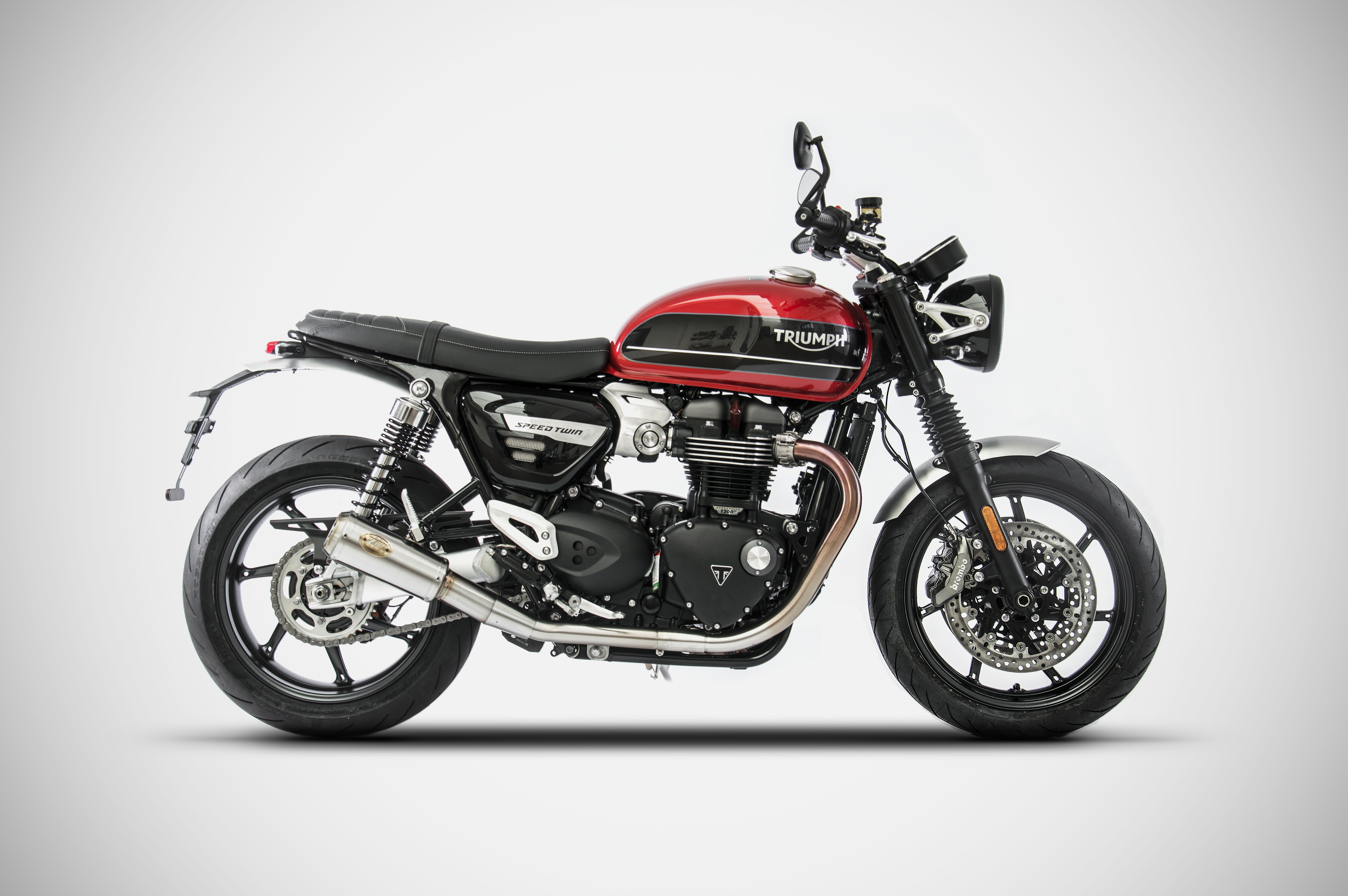 超激安 ZARD SP Twin Speed Triumph the for Slip-ons Dual サーフィン・ボディボード